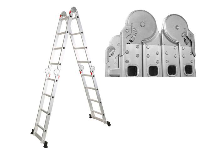 Лестница-трансформер - какую выбрать? топ-5 лучших алюминиевых лестниц-трансформеров