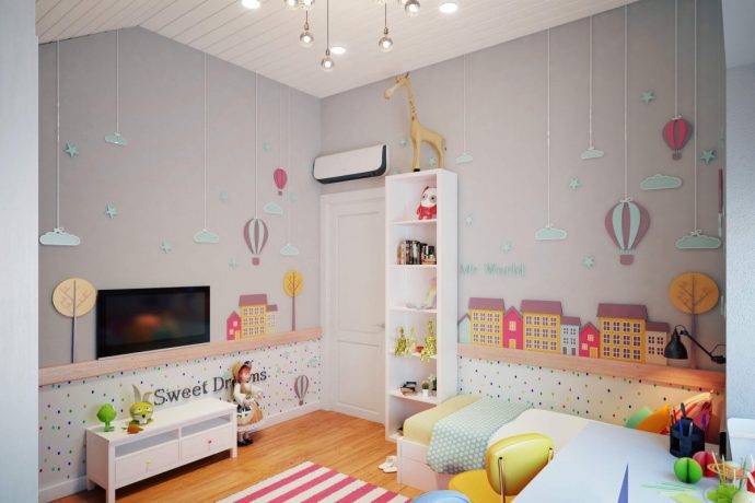 Скандинавский стиль в интерьере детской комнаты - от организации пространства до декора