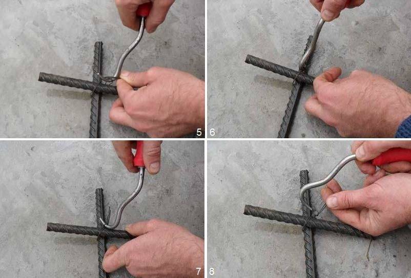 Крючок для вязки арматуры своими руками: устройство и чертежи вязального крючка