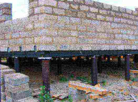 Восстановление и ремонт фундаментов деревянных домов. стоимость ремонта фундамента