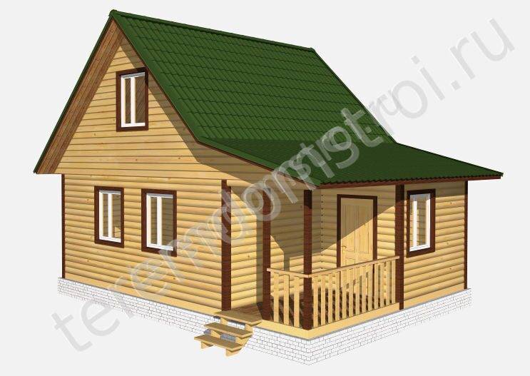 Дома с баней под одной крышей: одно и двухэтажные проекты