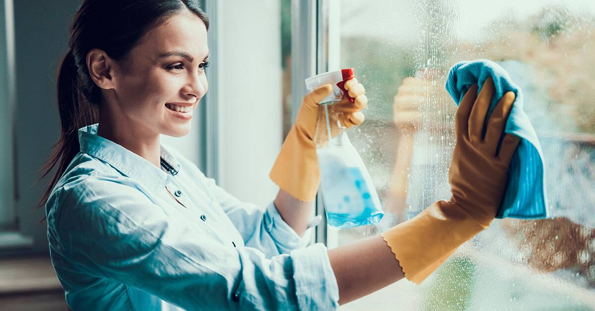 Как правильно мыть окна (пластиковые и др.) без разводов?