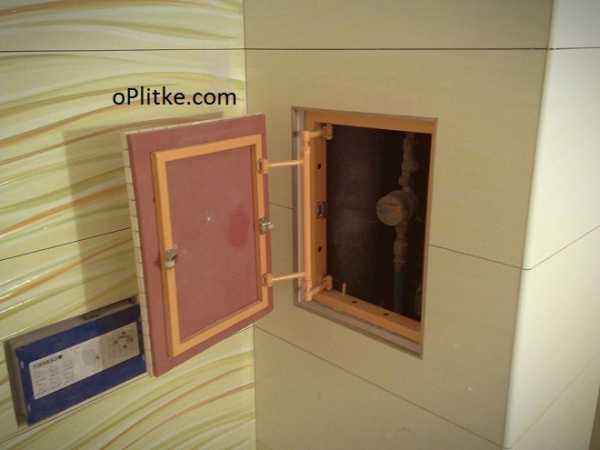 Люк для ванной под плитку: размеры, установка ревизионного люка под плитку в ванной комнате