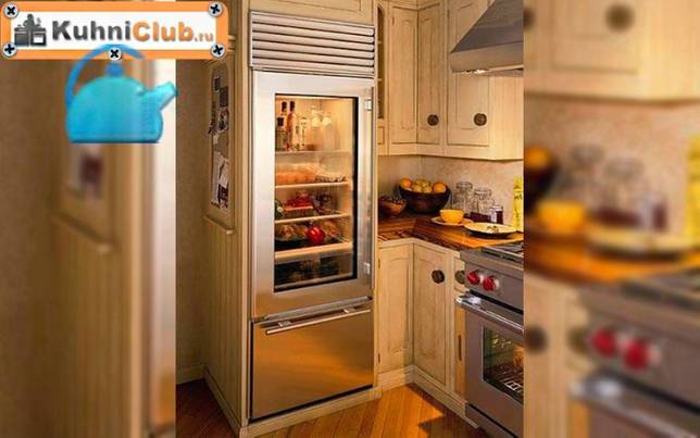 Холодильник с прозрачной дверью: стильный агрегат на современной кухне
