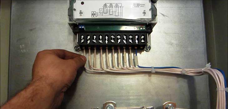 Схема подключения электросчетчика - пошаговая инструкция