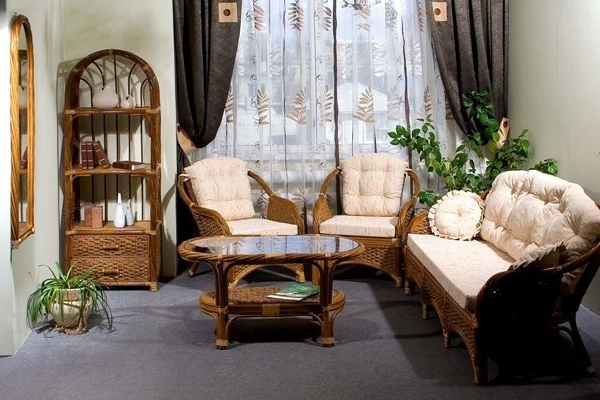 Мебель из ротанга — плетеные кружева в дизайне интерьера