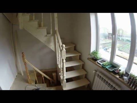 Лестница на мансарду своими руками: пошаговая инструкция + фото