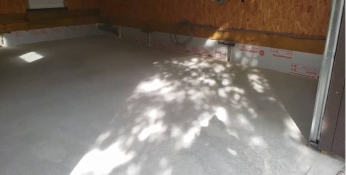 Заливка пола бетоном в гараже – как сделать правильно своими руками