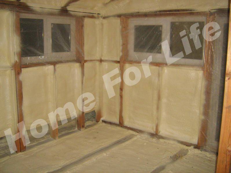 Утепление стен пенополиуретаном (ппу) снаружи и изнутри дома своими руками - подробно и по шагам