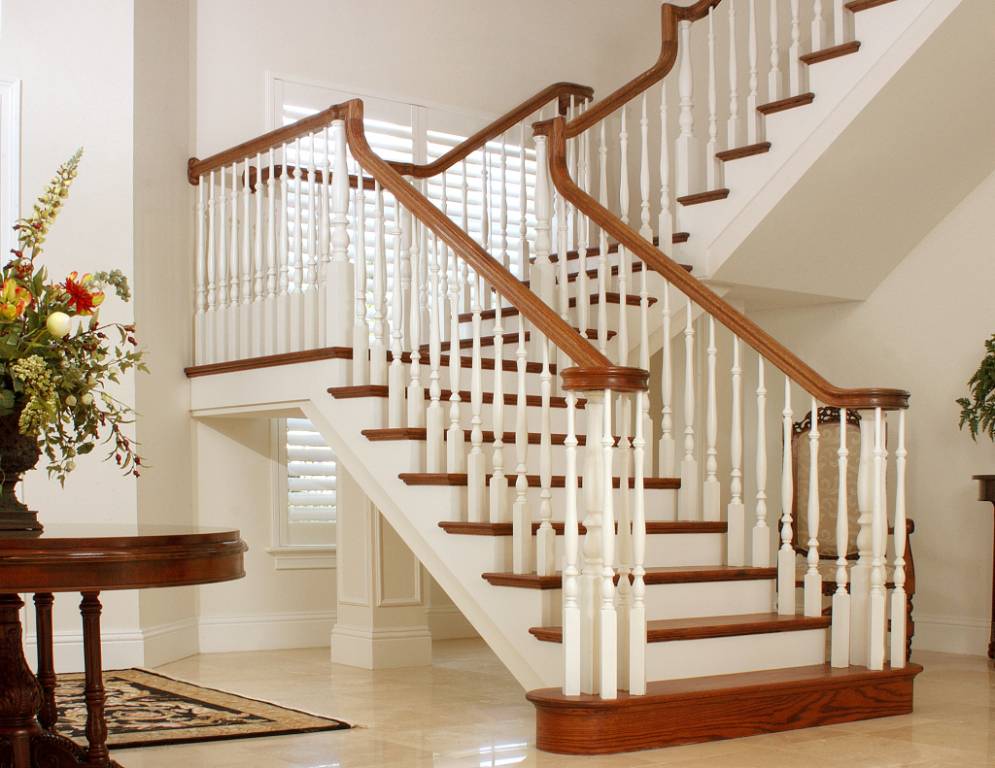 Каким должно быть расстояние между балясинами на лестнице? - домашний уют - журнал