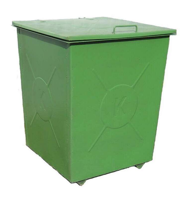 Уличные контейнеры для мусора металлические: описание, характеристики