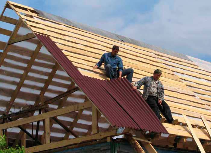 Покрытие крыши ондулином: как крыть крышу, пошаговая инструкция, как правильно покрыть, как стелить своими руками
