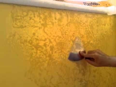 Декоративная штукатурка - как делать и наносить для внутренней отделки стен