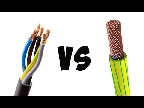 Виды проводов и кабелей для прокладки домашней электропроводки