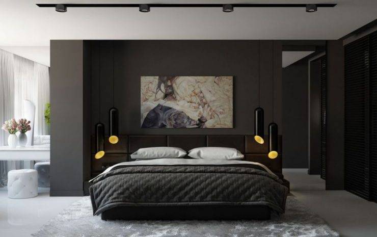 Дизайн интерьера маленькой спальни 12 кв.м в современном стиле, 80 реальных фото
