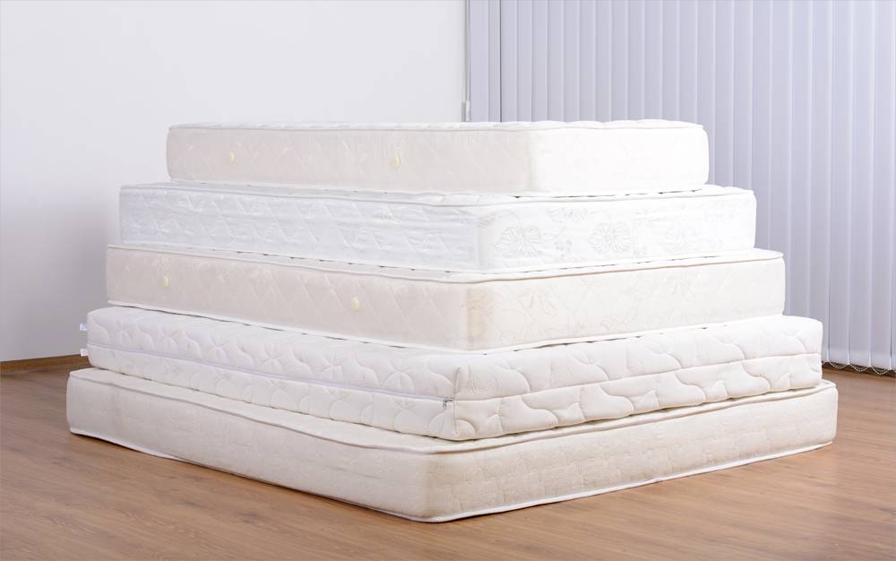 Размеры матрасов для кроватей — формула выбора лучшей модели