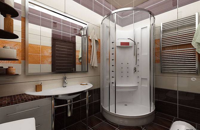 Душевая кабина в маленькой ванной комнате: фото идеи, обустройство,конструкция