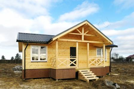 Проекты домов из бруса для постоянного проживания: строим комфортное жилье