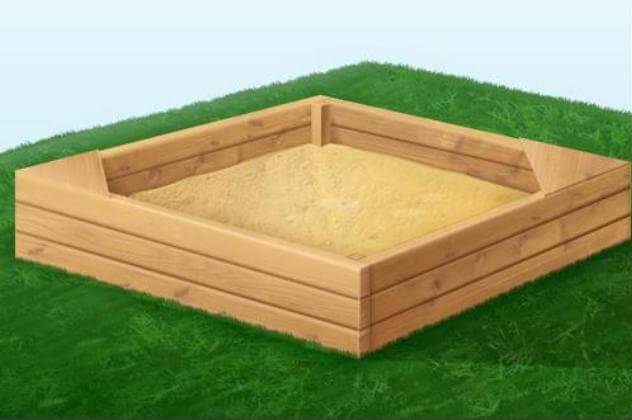 Как построить песочницу у себя на участке