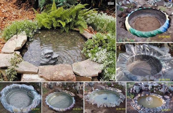 Как сделать садовый фонтан своими руками на даче: фото, видео, пошаговая инструкция