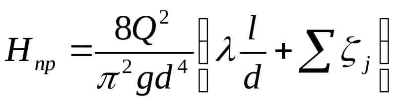 Гидравлический расчет системы отопления на конкретном примере