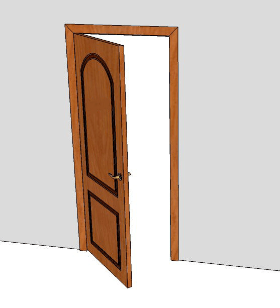 Виды межкомнатных дверей по материалу изготовления и типам петель, фото различных моделей