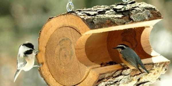 Деревянные кормушки для птиц - делаем просто и быстро