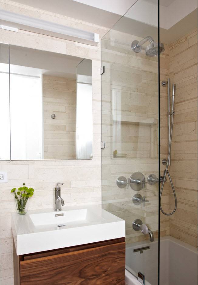 Ванна и туалет в одном стиле: дизайн раздельного санузла
