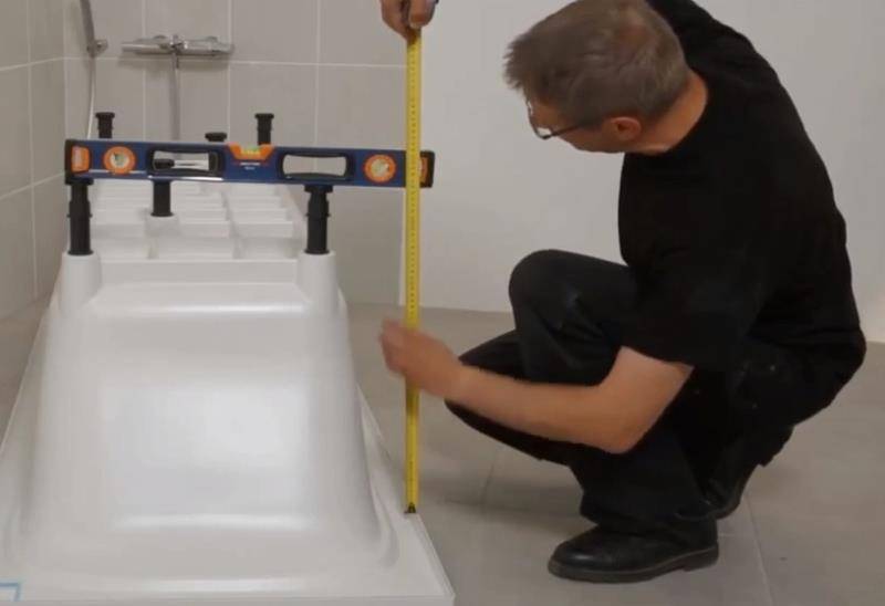 Высота смесителя над ванной - как правильно установить ванный смеситель