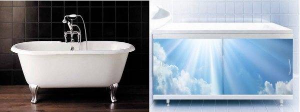 Экран для ванны своими руками - несколько доступных вариантов пошагово