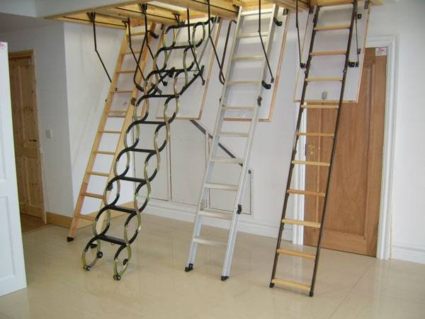 Чердачная лестница с люком — простота, практичность и доступность