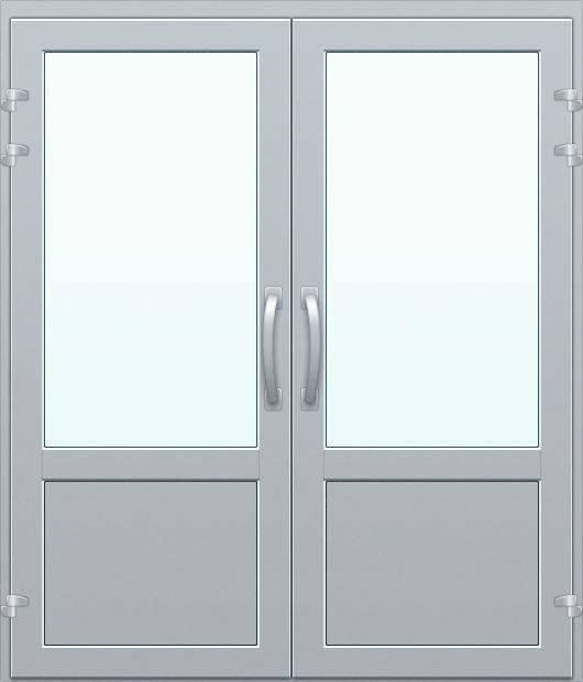 Нюансы использования входных стеклянных дверей для частного дома