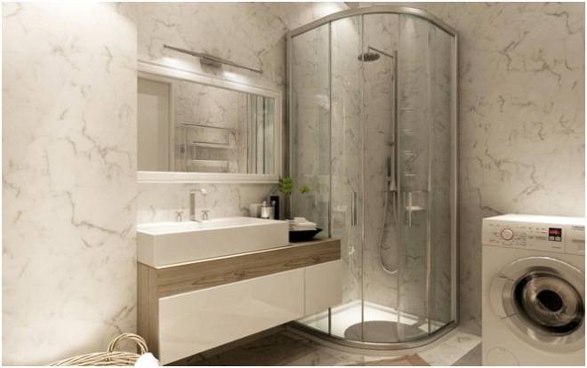 Дизайн ванной комнаты 3 кв. м. — 115 фото и видео описание как стильно и оригинально оформить ванную