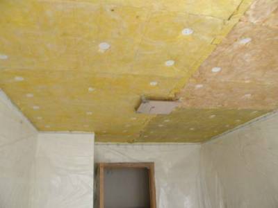 Шумоизоляция потолка в квартире под натяжной потолок: различные методы монтажа и особенности звукоизоляции