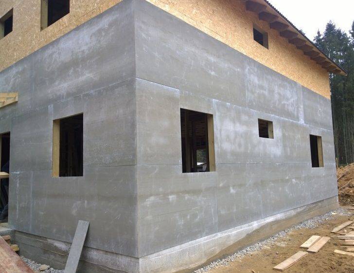 Цементно-стружечная плита в строительстве