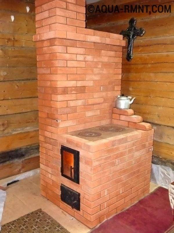 Кирпичная печь для дома и дачи на дровах: виды, отопительная дровяная печка из кирпича для отопления дома, как сделать каменную печь