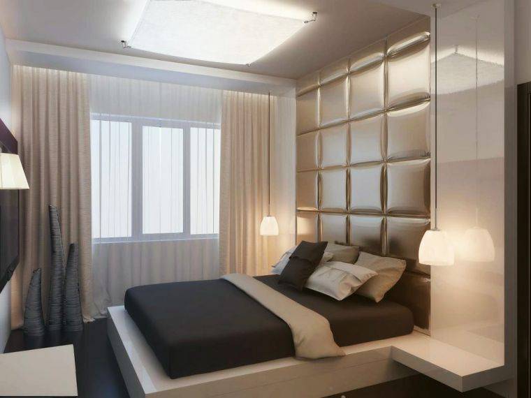 Дизайн интерьера маленькой спальни 10 кв м: фото, советы
