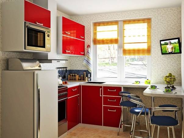 Угловые кухни для маленькой кухни — 70 фото удачного дизайна