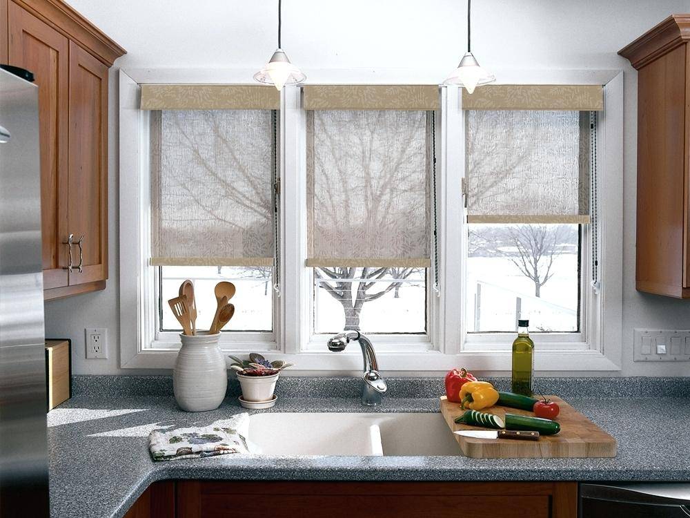 Шторы для кухни (65 фото) - виды, как выбрать шторы, красивые идеи