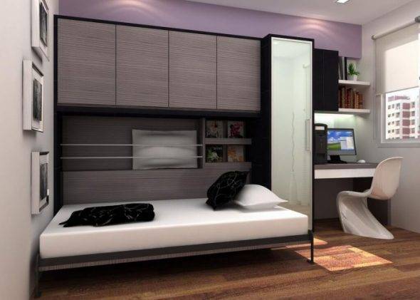 Двуспальная откидная кровать трансформер для малогабаритной квартиры: виды, преимущества, правила выбора